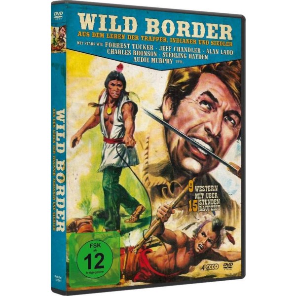 Wild Border Box (9 Filme auf 4 DVDs) -   - (DVD Video / Sonstige / unsortiert)