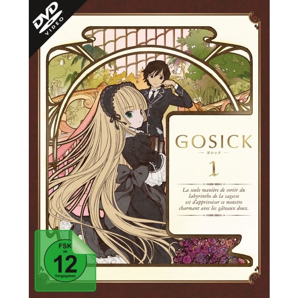 Gosick Vol. 1 (DVD) LE Sammelschuber Ep. 01-06 - KSM  - (DVD Video / Anime)