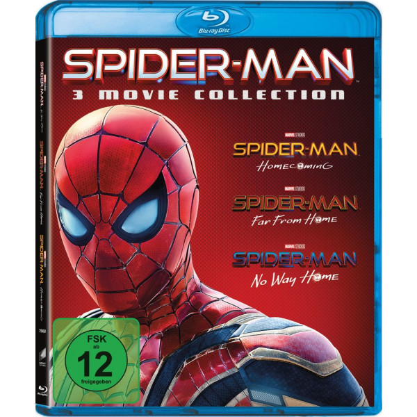 Spider-Man: Homecoming / Far from home / No way home (Blu-ray) -   - (Blu-ray Video / Sonstige / unsortiert)