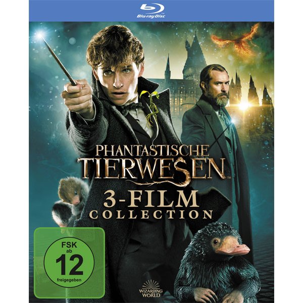 Phantastische Tierwesen 3-Film Collection (BR) 3Disc - WARNER HOME  - (Blu-ray Video / Fantasy)