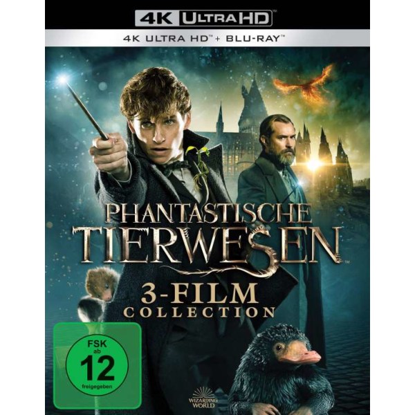 Phantastische Tierwesen 3-Film Collection (Ultra HD Blu-ray & Blu-ray) -   - (Ultra HD Blu-ray / sonstige / unsoriert)