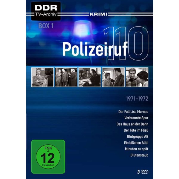 Polizeiruf 110 Box 1 -   - (DVD Video / Sonstige / unsortiert)