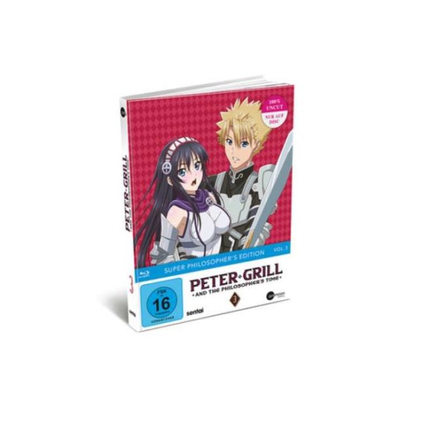 Peter Grill And The Philosophers Time Vol. 3 (Blu-ray im Mediabook) - AniMoon Publishing  - (Blu-ray Video / Anime)