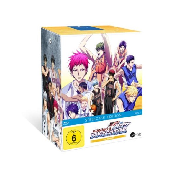 Kurokos Basketball Staffel 3 Vol. 1 (mit Sammelschuber) (Blu-ray) - AniMoon Publishing  - (Blu-ray Video / Anime)