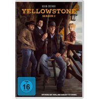 Yellowstone - Staffel 2 (DVD)  10 Episoden auf 4 Discs -...