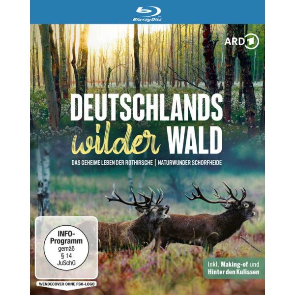 Deutschlands wilder Wald: Das geheime Leben der Rothirsche / Naturwunder Schorfheide (Blu-ray) -   - (Blu-ray Video / Sonstige / unsortiert)