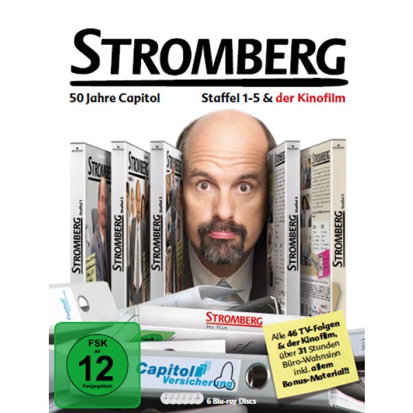 Stromberg-Box - Staffel 1-5 + Film (BR) 6Disc Min: 1345/DD/WS  50 Jahre Capitol - Alive  - (Blu-ray Video / TV-Serie)