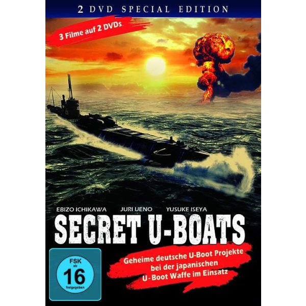 Secret U-Boats (3 Filme auf 2 DVDs) -   - (DVD Video / Sonstige / unsortiert)