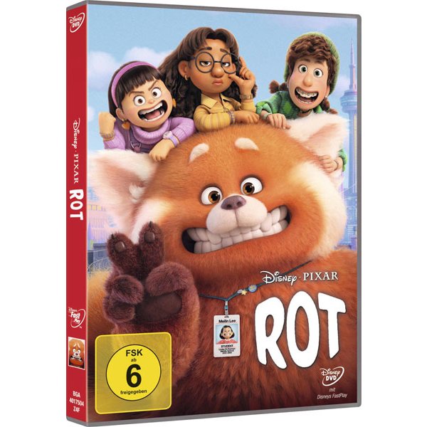 Rot (DVD) PIXAR, Turning Red - LEONINE  - (DVD Video / ANIMATION)