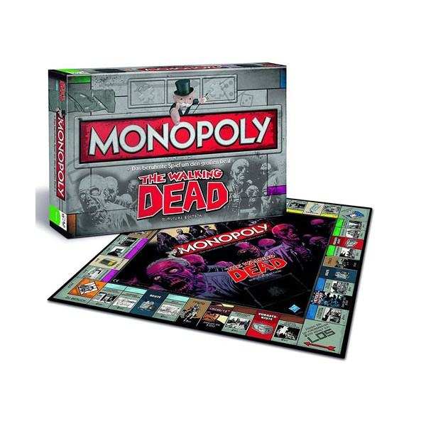 Merc  Monopoly Walking Dead Brettspiel - Diverse  - (Spielwaren / Merch Brett-/Kartenspiele, Puzzle)