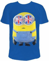 Merc  T-Shirt Minions UK  L blau - NBG  - (Merchandise /...
