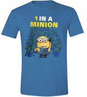 Merc  T-Shirt Minions 1 in a Minion  L blau - NBG  -...
