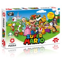 Super Mario Jigsaw Puzzle Mario & Friends