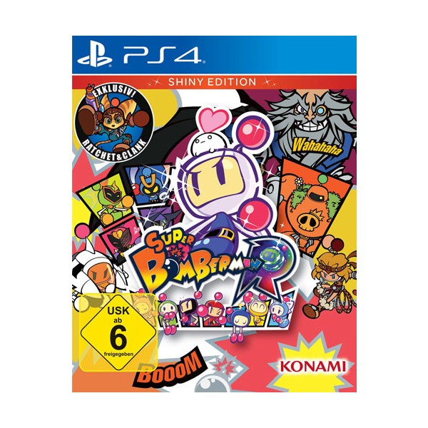 Super Bomberman R  PS-4 Shiny Edition - Konami  - (SONY® PS4 / Geschicklichkeit)