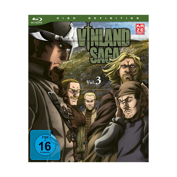 Vinland Saga - Staffel 1.3 (BR)  Ep. 13-18 - AV-Vision  - (Blu-ray Video / Anime)