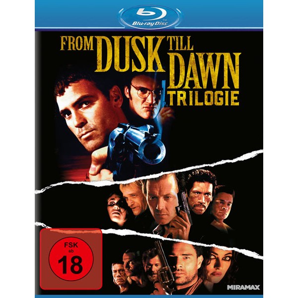 From Dusk till Dawn - Trilogie (BR) 3 Disc in Standard-Case (Film 1: Uncut Version) - Universal Picture  - (Blu-ray Video / Horror)