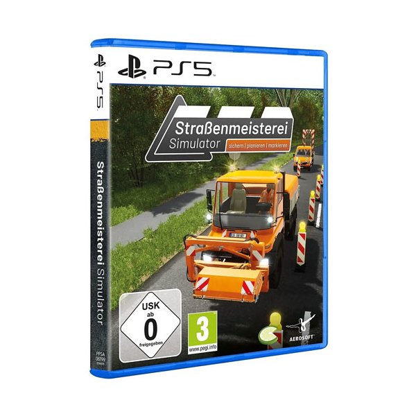 Straßenmeisterei Simulator  PS-5 - NBG  - (SONY® PS5 / Simulation)