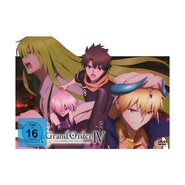 Fate/Grand Order A.D.F.: Babylonia - Vol. #4 (DVD) Fate/Grand Order Absolute Demonic Front: Babylonia - AV-Vision  - (DVD Video / Anime)