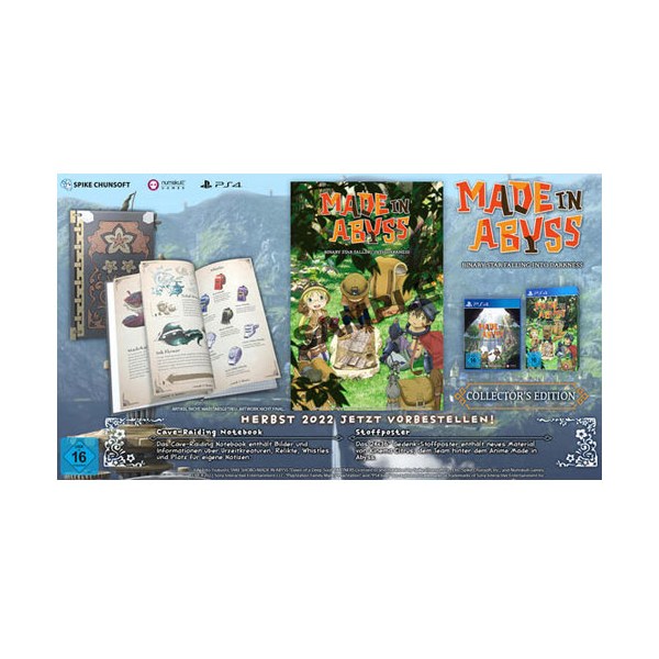 Made in Abyss  PS-4 C.E. Collectors Edition - Diverse  - (SONY® PS4 / Action)