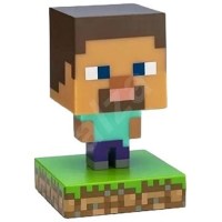 Minecraft 3D Icon Lampe Steve