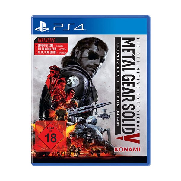 MGS 5  PS-4  Definitive Edition - Konami  - (SONY® PS4 / Action)