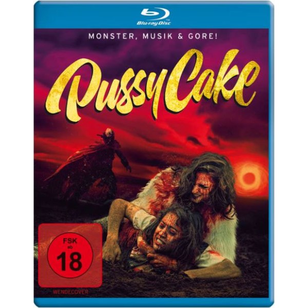 Pussycake - Monster, Musik und Gore (BR) UNCUT  Min: 85/DD5.1/WS  KJ - ALIVE AG  - (Blu-ray Video / Horror/Komödie)