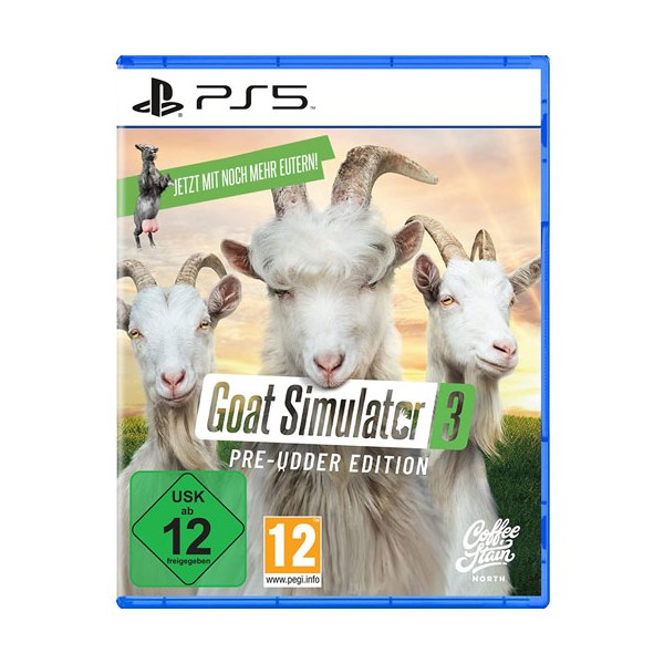 Goat Simulator 3  PS-5 Pre-Udder Edition - Koch Media  - (SONY® PS5 / Action)