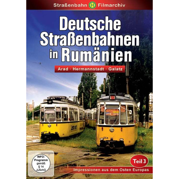 Deutsche Straßenbahnen in Rumänien (Teil 3) -   - (Film / DVD)