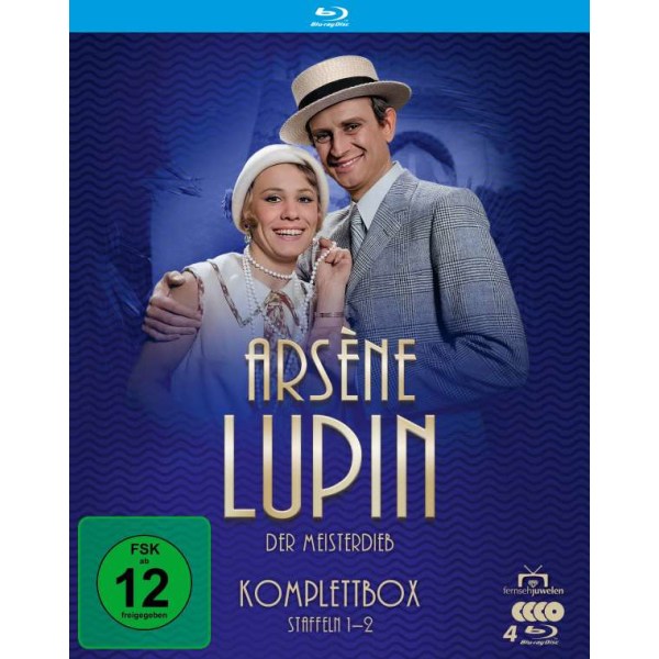 Arsène Lupin - Der Meisterdieb (Komplettbox) (Blu-ray) - Fernsehjuwelen GmbH  - (Blu-ray Video / Abenteuer)