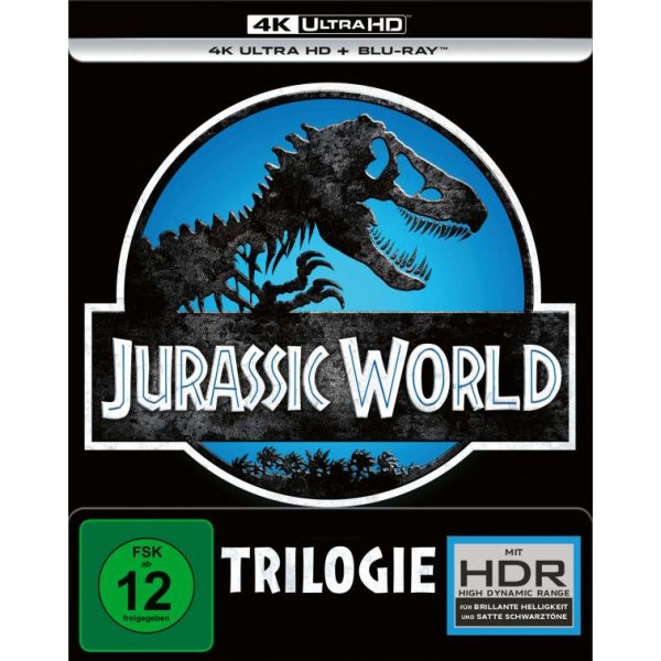 Jurassic World Trilogie (Ultra HD Blu-ray & Blu-ray) -   - (Film / UHD)