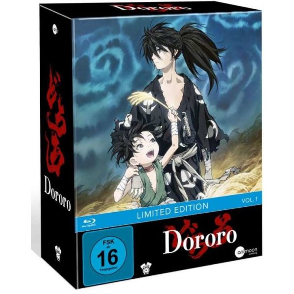 Dororo Vol. 1 (Limited Edition im Mediabook mit Sammelschuber) (Blu-ray) - AniMoon Publishing  - (Blu-ray Video / Anime)