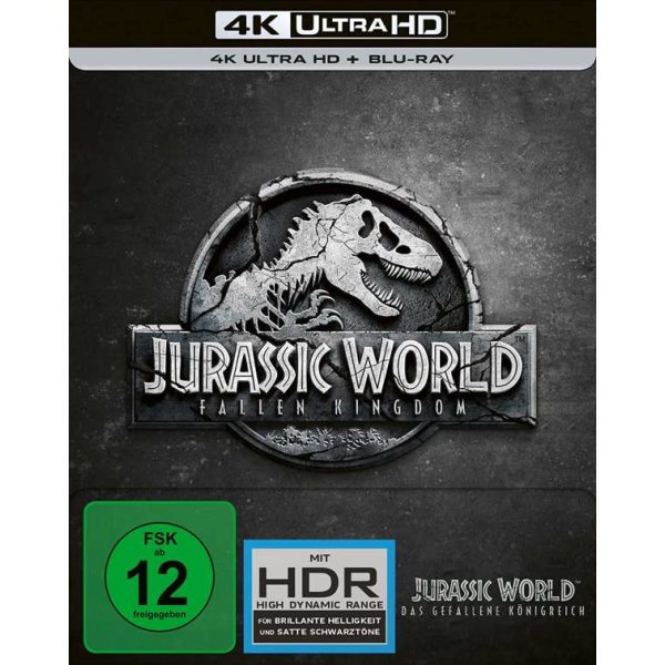 Jurassic World: Das gefallene Königreich (Ultra HD Blu-ray & Blu-ray im Steelbook) -   - (Ultra HD Blu-ray / Sonstige / unsortiert)