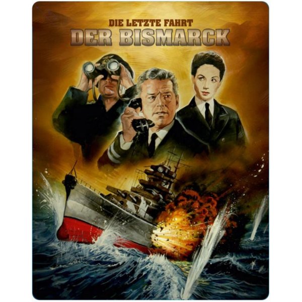 Die letzte Fahrt der Bismarck (Novobox Klassiker Edition) (Blu-ray im Metalpak) -   - (Film / BR)