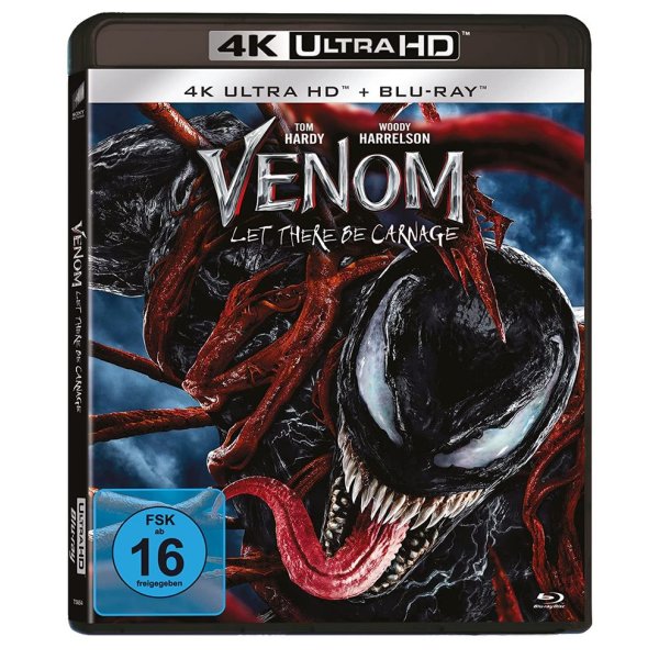 Venom: Let there be Carnage (Ultra HD Blu-ray & Blu-ray) - Plaion Pictures  - (Ultra HD Blu-ray / Action)