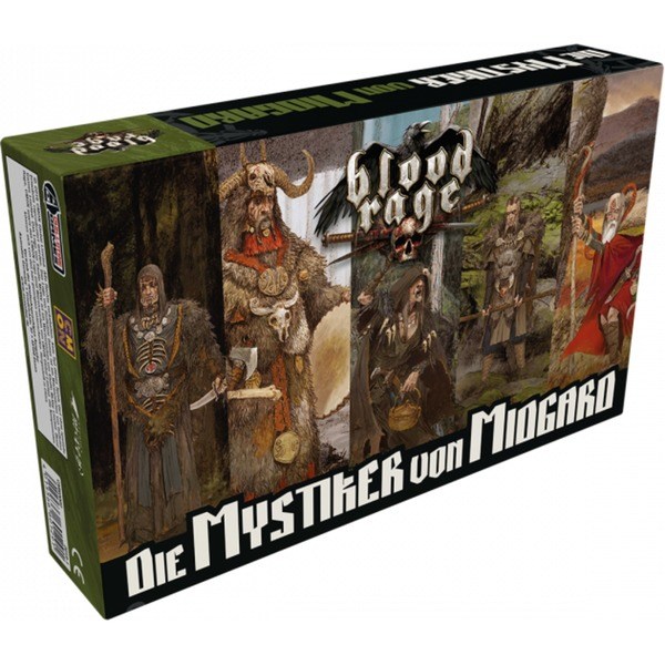 ASM Blood Rage - Mystics of Midgard  CMND1002 - Asmodee CMND1002 - (Spielwaren / Brett-/Kartenspiele, Puzzle)