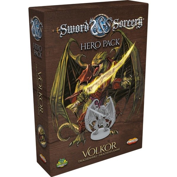 Sword & Sorcery - Volkor Erweiterung  ARGD0184 - Asmodee ARGD0184 - (Spielwaren / Brett-/Kartenspiele, Puzzle)