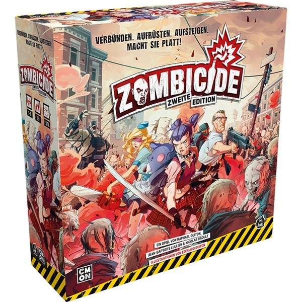 ASM Zombicide 2. Edition  CMND1216 - Asmodee CMND1216 - (Spielwaren / Brett-/Kartenspiele, Puzzle)