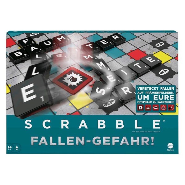 Mattel Scrabble Trap Tiles (D)  HLM17 - Mattel Games HLM17 - (Merchandise / Spielzeug)