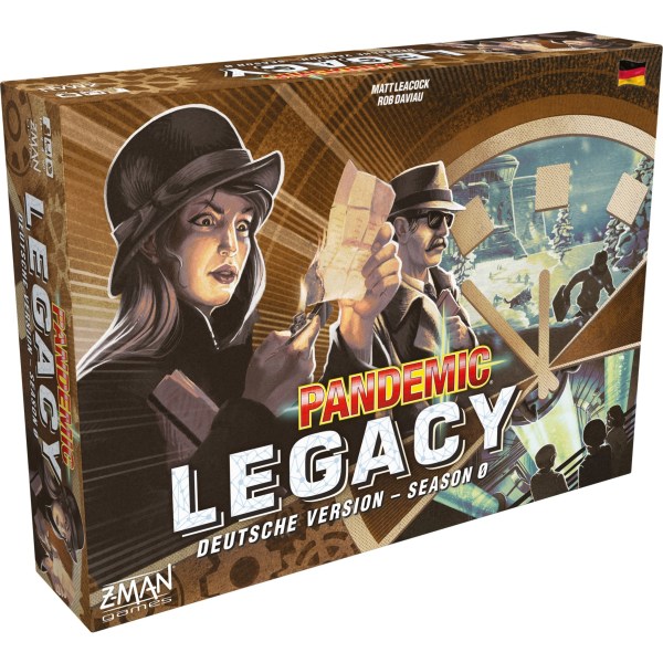 ASM Pandemic Legacy - Season 0  ZMND0011 - Asmodee ZMND0011 - (Spielwaren / Brett-/Kartenspiele, Puzzle)