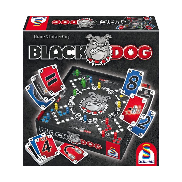 Merc Brettspiel Black Dog - Schmidt Spiele 49323 - (Spielwaren / Spielzeug)