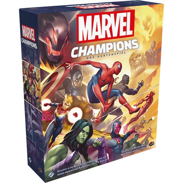 ASM Marvel Champions Das Kartenspiel  FFGD2900 - Asmodee FFGD2900 - (Spielwaren / Brett-/Kartenspiele, Puzzle)