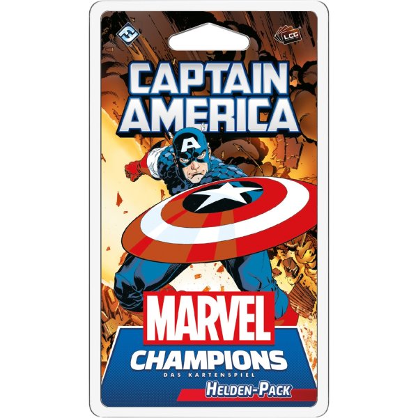 ASM Marvel Champions - Captain America  FFGD2903 - Asmodee FFGD2903 - (Spielwaren / Brett-/Kartenspiele, Puzzle)