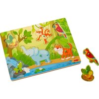 HABA Sound-Greifpuzzle Im Dschungel  303181 - HABA 303181...