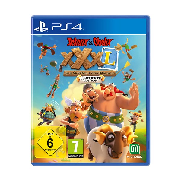 Asterix & Obelix XXXL4  PS-4  L.E. Der Widder aus Hibernia - Astragon  - (SONY® PS4 / Adventure)