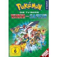 Pokemon  Staffel #8 (DVD) Rubin und Saphir Min:...