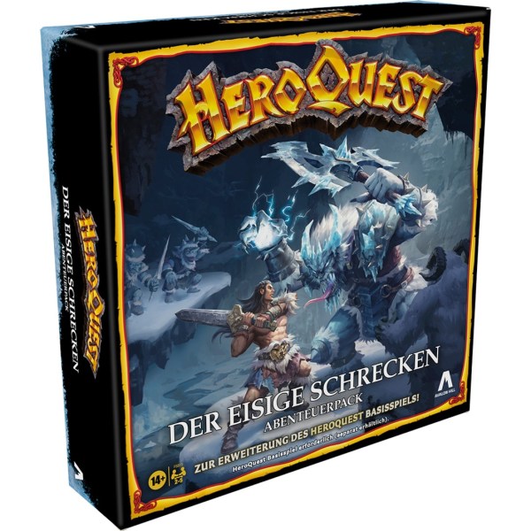 Hasbro HeroQuest - Der eisige Schrecken  HASD0051 - Hasbro HASD0051 - (Merchandise / Spielzeug)