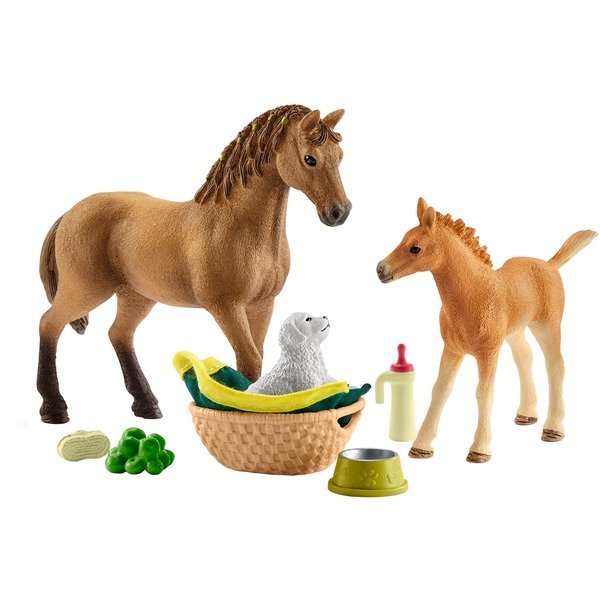 Schleich HC Sarahs Tierbaby Pflege  42432 - Schleich 42432 - (Spielwaren / Playset (Figurines))