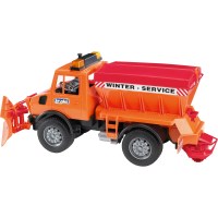 BRUDER Unimog Winterdienst  02572 - BRUDER 02572 -...