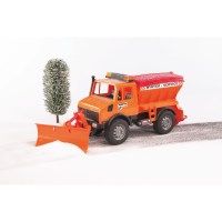 BRUDER Unimog Winterdienst  02572 - BRUDER 02572 -...