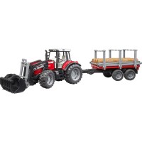 BRUDER Massey Ferguson 7480  02046 - BRUDER 02046 - (Spielwaren / Spielzeug)